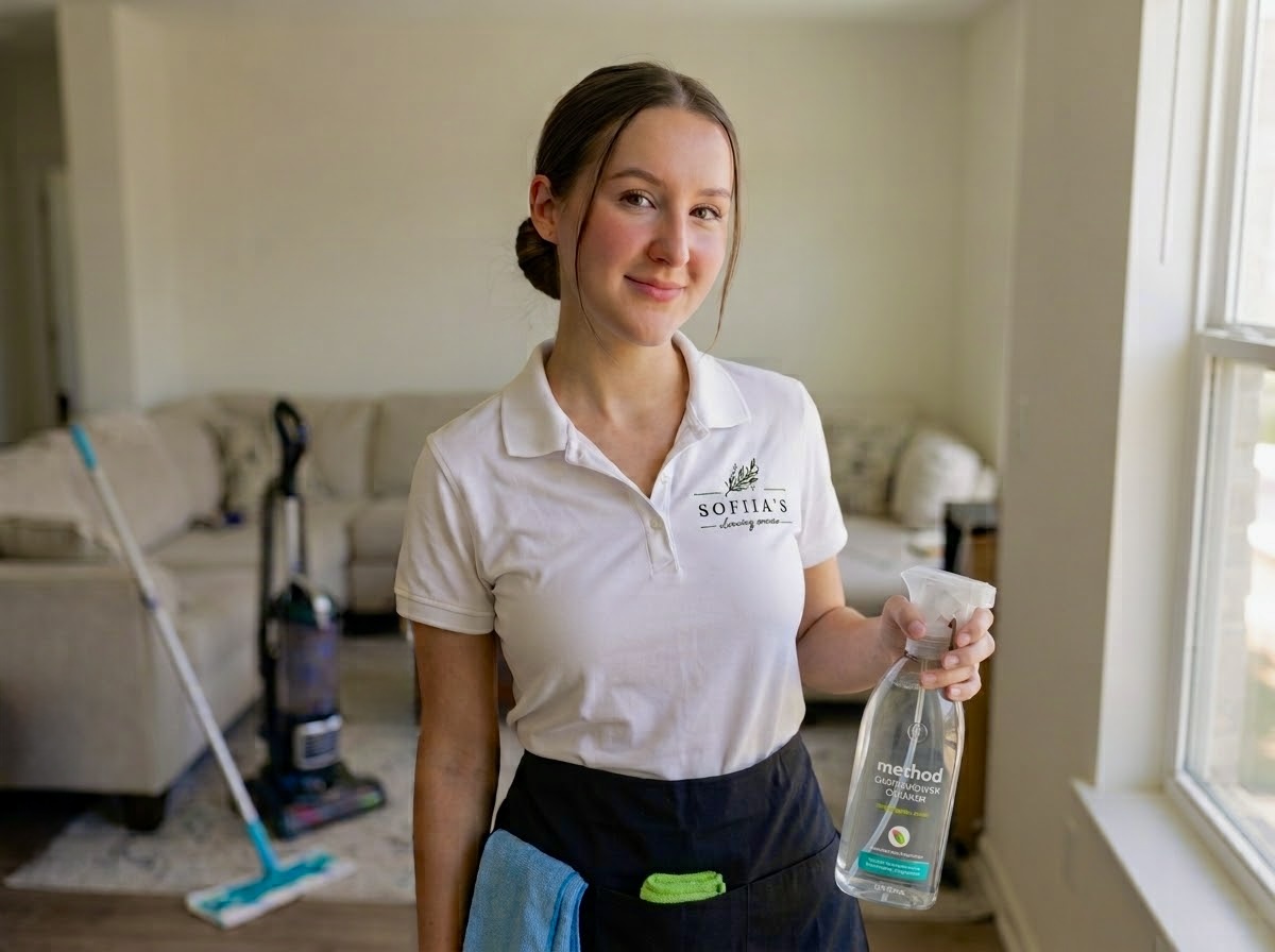 Cleaners high fiving